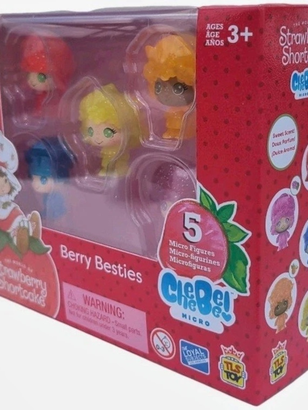 Strawberry Shortcake Berry Besties / Cheebee Micro Figures 5-Piece Micro Figure